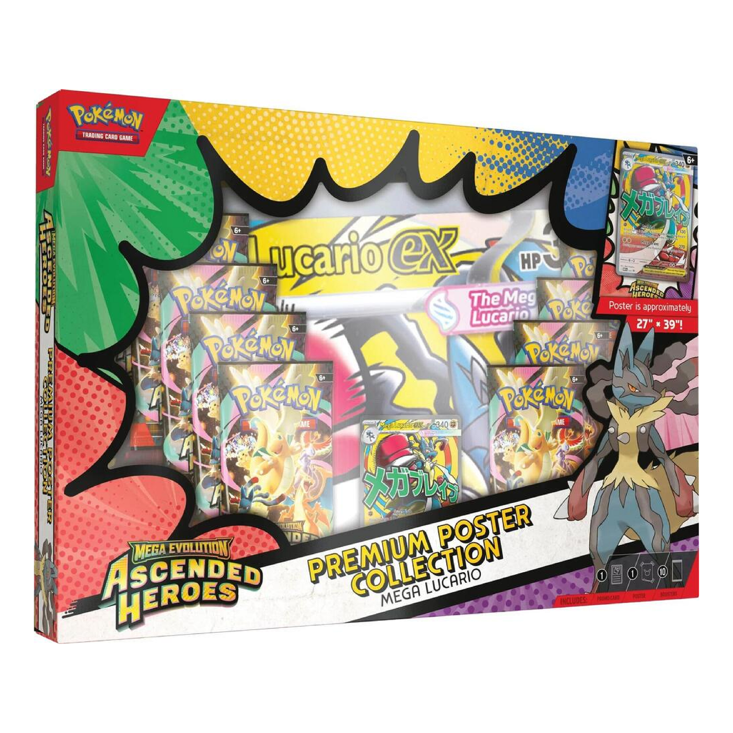 CardboardCrack - Ascended Heroes Premium Poster Collection - Mega Lucario