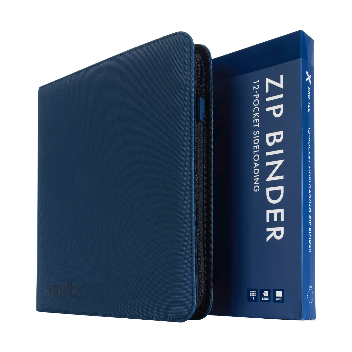 CardboardCrack - VaultX Exo-Tec® Zip Binder - 12 Pocket (various colors)