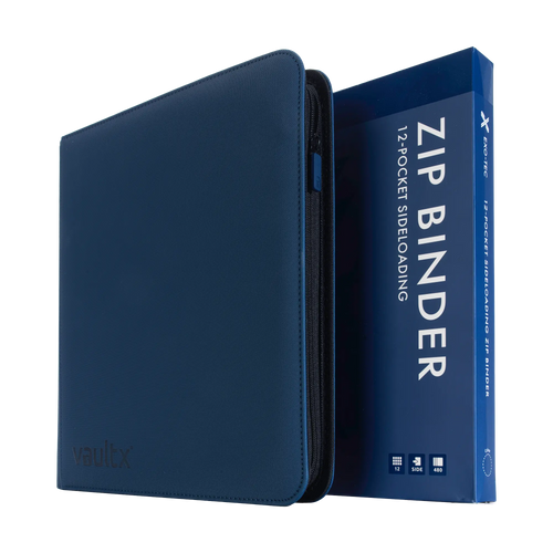 CardboardCrack - VaultX Exo-Tec® Zip Binder - 12 Pocket (various colors)