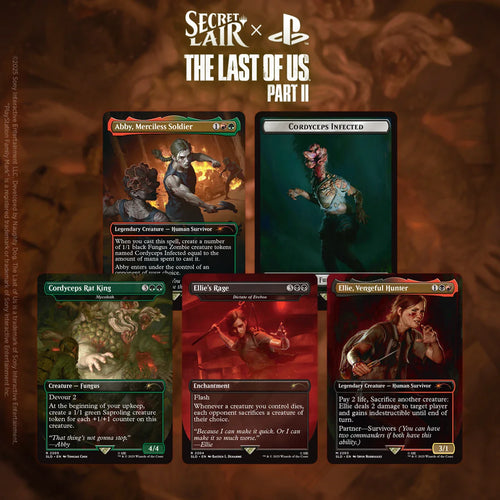 CardboardCrack - Secret Lair x The Last of Us Part II