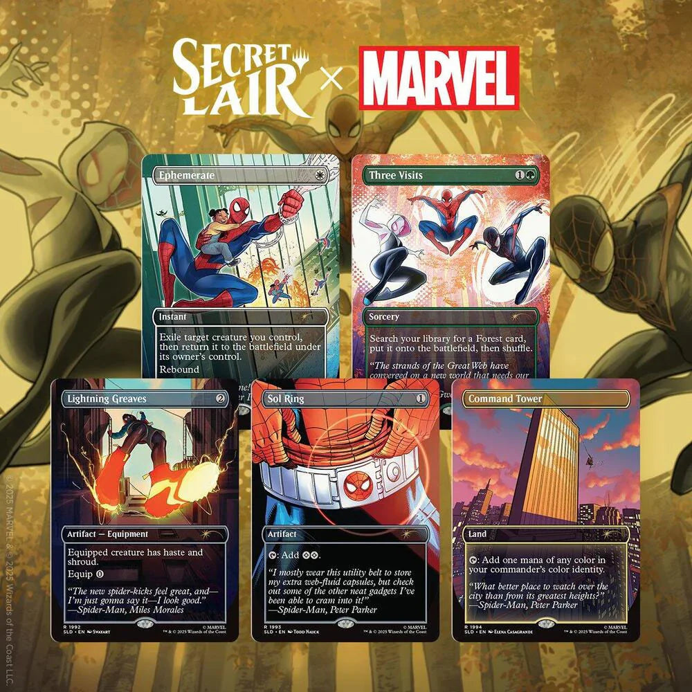 CardboardCrack - Secret Lair Drop: Secret Lair x Marvel's Spider-Man: Heroic Deeds - Non-Foil Edition - Secret Lair Drop Series (SLD)