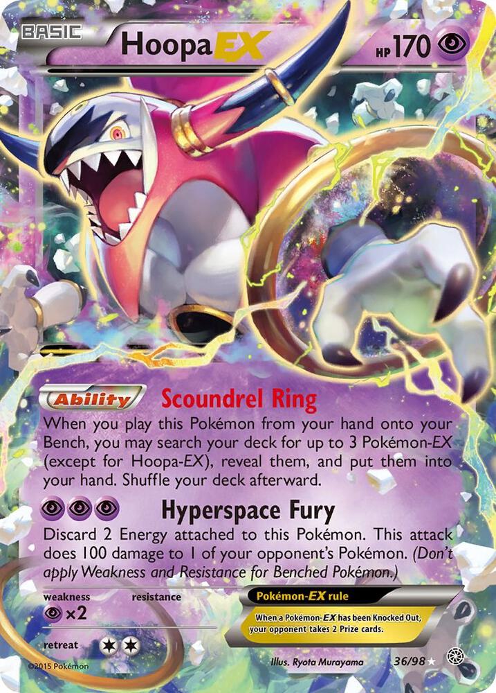 CardboardCrack - Hoopa EX - XY - Ancient Origins (AOR)