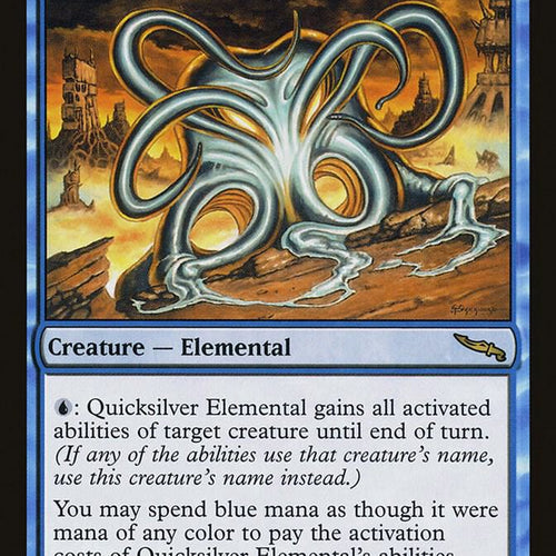 CardboardCrack - Quicksilver Elemental - Mirrodin (MRD)