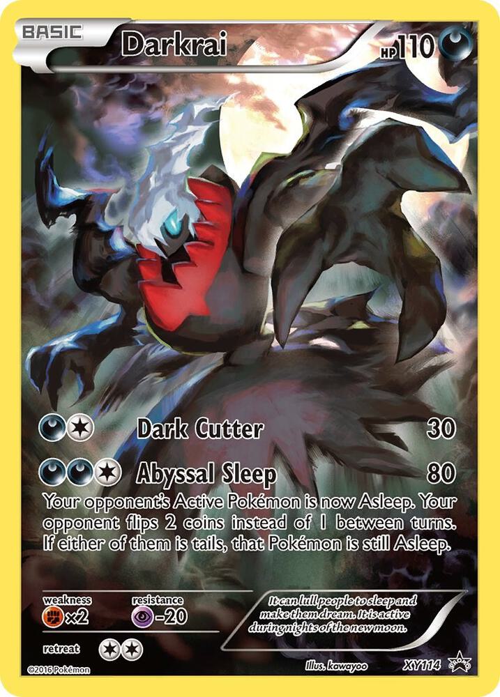 CardboardCrack - Darkrai - XY114 - XY Promos (PR)