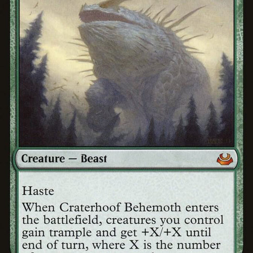 CardboardCrack - Craterhoof Behemoth - Modern Masters 2017 (MM3)