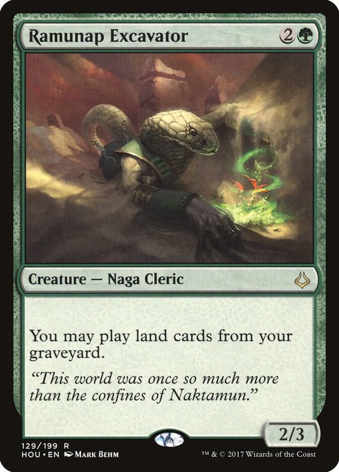 CardboardCrack - Ramunap Excavator - Hour of Devastation (HOU) - FOIL