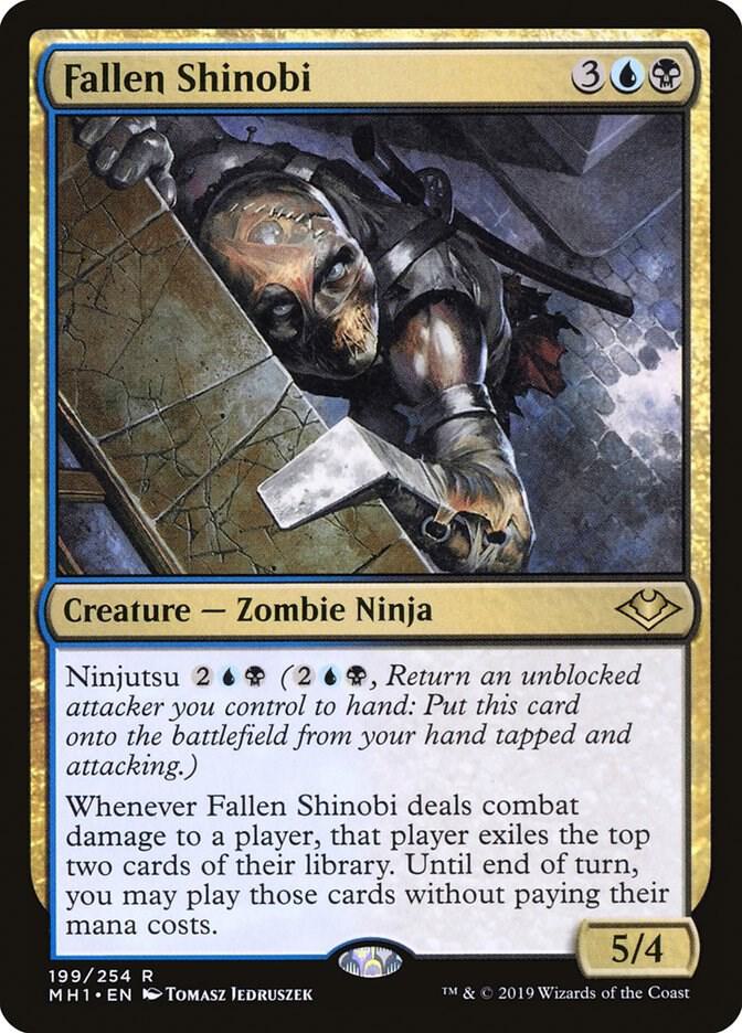CardboardCrack - Fallen Shinobi - Modern Horizons (MH1) - FOIL