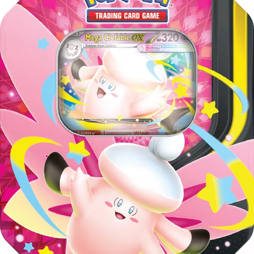 CardboardCrack - Mega Moonlit Tin [Mega Clefable ex]