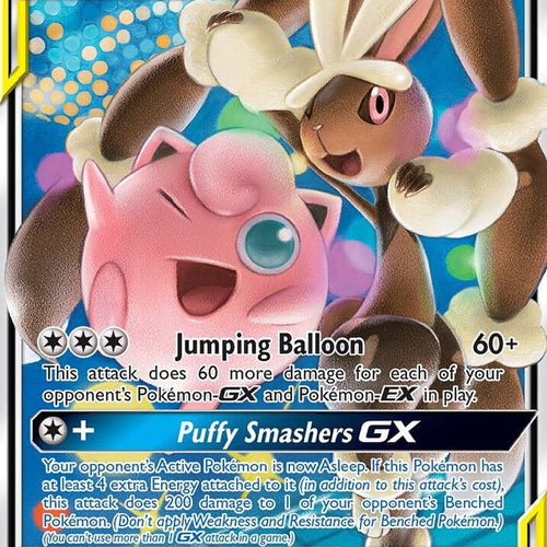 CardboardCrack - Mega Lopunny & Jigglypuff GX - SM - Cosmic Eclipse (SM12)