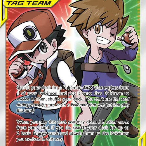 CardboardCrack - Red & Blue (Full Art) - SM - Cosmic Eclipse (SM12)