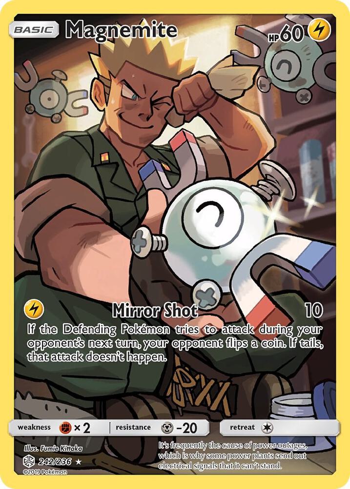 CardboardCrack - Magnemite (Secret) - SM - Cosmic Eclipse (SM12)