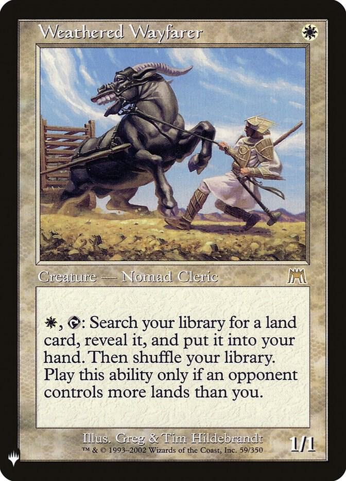 CardboardCrack - Weathered Wayfarer - The List Reprints (LIST)