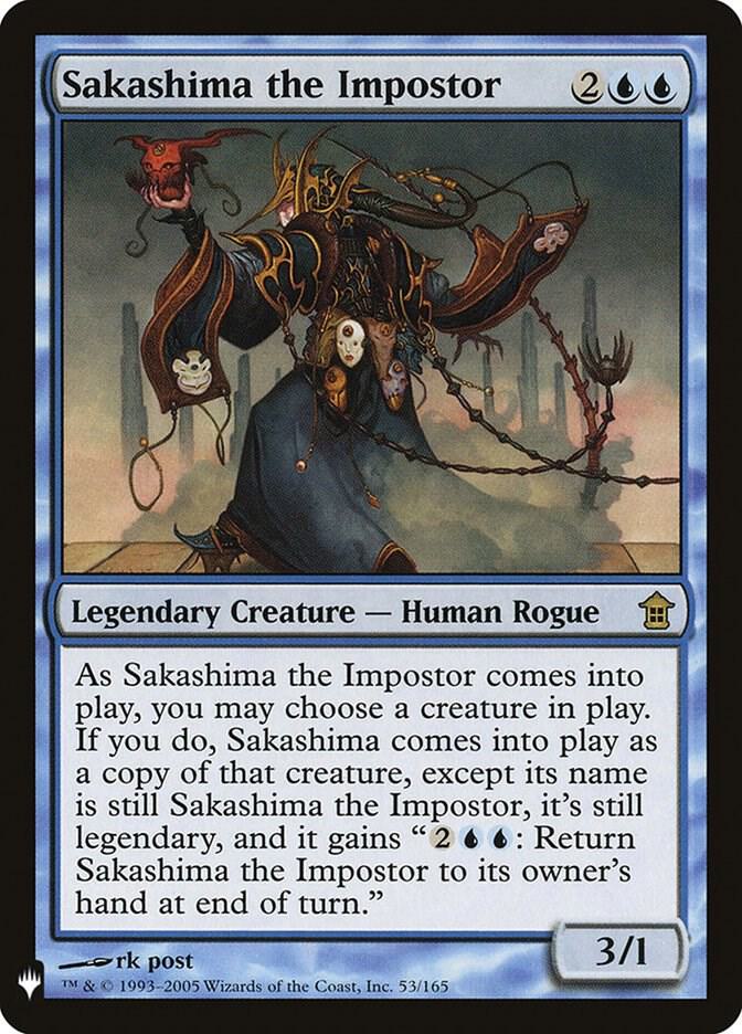 CardboardCrack - Sakashima the Impostor - The List Reprints (LIST)