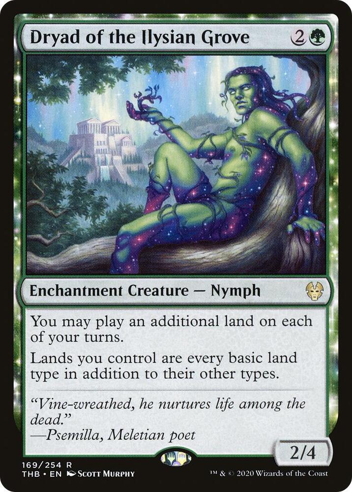 CardboardCrack - Dryad of the Ilysian Grove - Theros Beyond Death (THB)