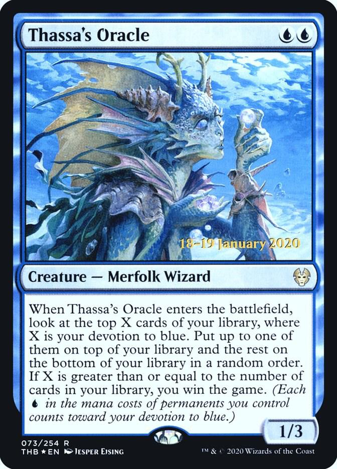 CardboardCrack - Thassa's Oracle - Prerelease Cards (PRE) - FOIL