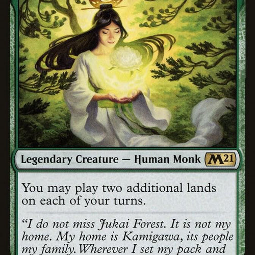 CardboardCrack - Azusa, Lost but Seeking - Core Set 2021 (M21) - FOIL
