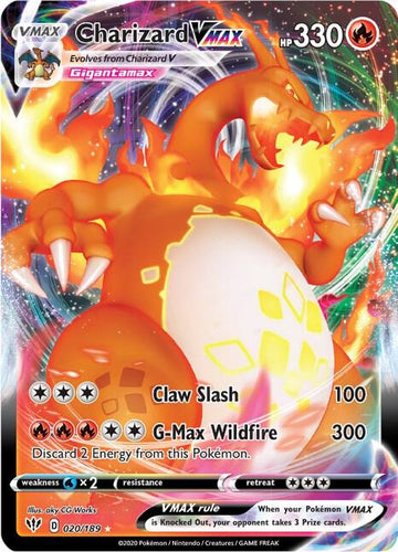 CardboardCrack - Charizard VMAX - SWSH03: Darkness Ablaze (SWSH03)