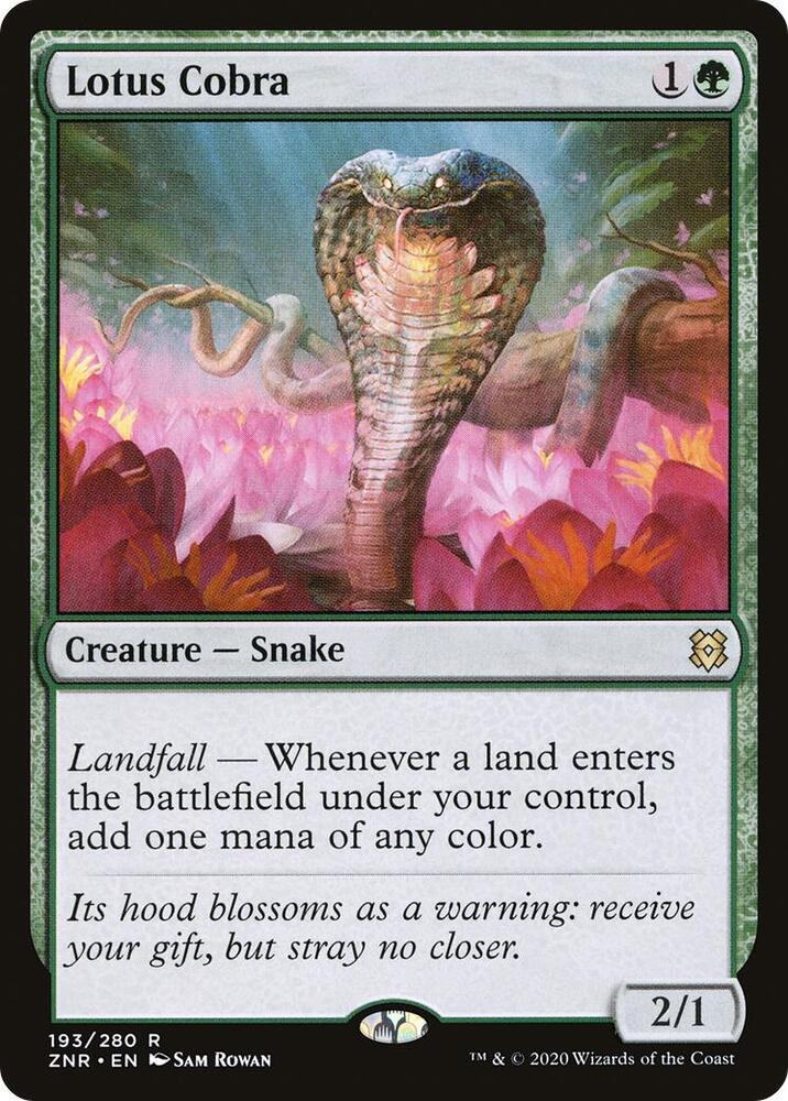 CardboardCrack - Lotus Cobra - Zendikar Rising (ZNR)