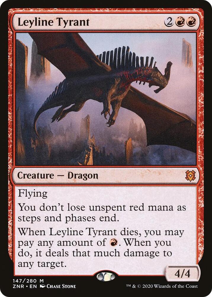 CardboardCrack - Leyline Tyrant - Zendikar Rising (ZNR)