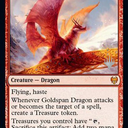 CardboardCrack - Goldspan Dragon - Promo Pack: Kaldheim (PPKHM)