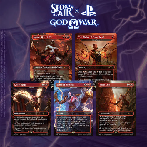 CardboardCrack - Secret Lair x God of War: Greek