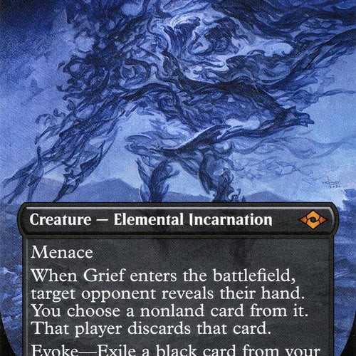 CardboardCrack - Grief (Borderless) - Modern Horizons 2 (MH2)