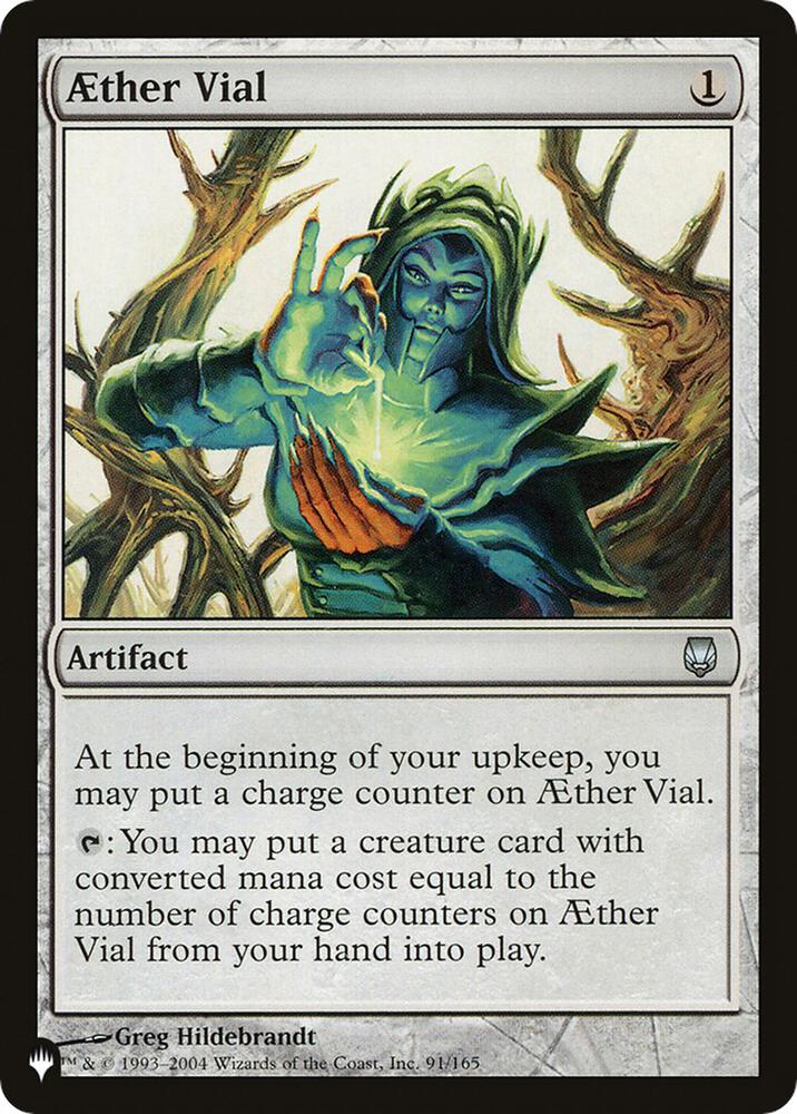 CardboardCrack - Aether Vial - The List Reprints (LIST)