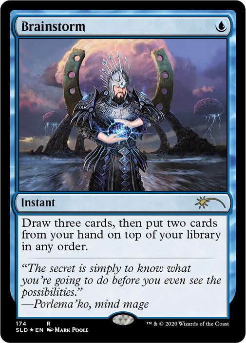 CardboardCrack - Brainstorm (174) - Secret Lair Drop Series (SLD)
