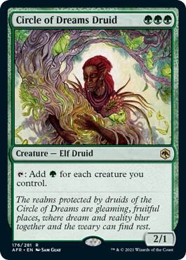 CardboardCrack - Circle of Dreams Druid - Adventures in the Forgotten Realms (AFR)