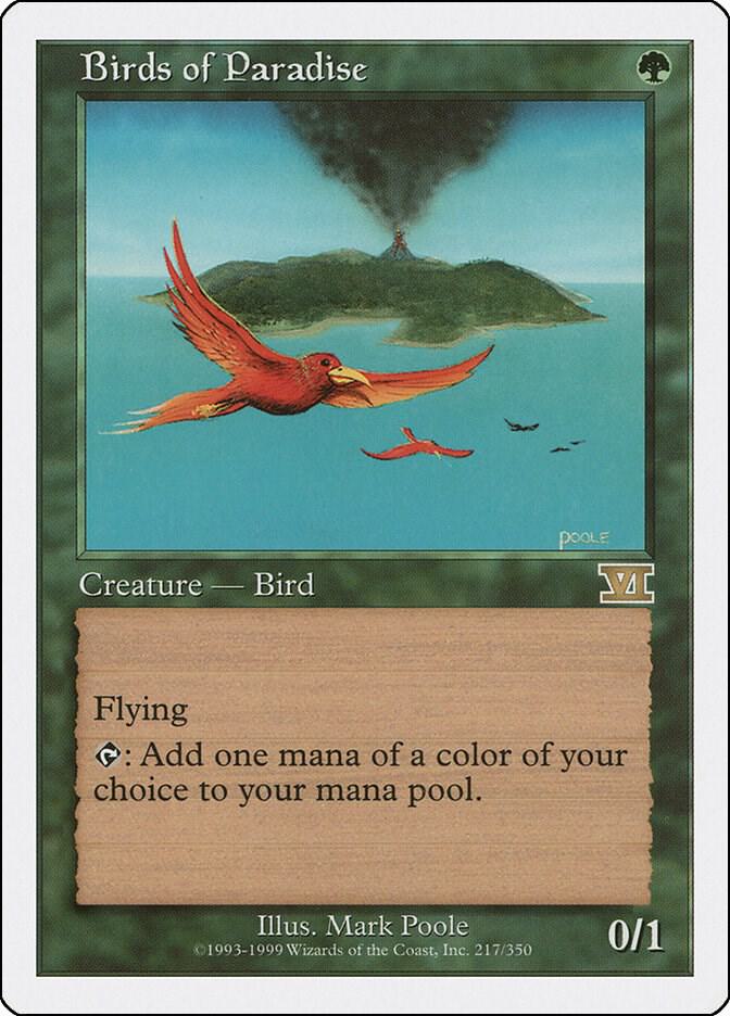 CardboardCrack - Birds of Paradise - Classic Sixth Edition (6ED)