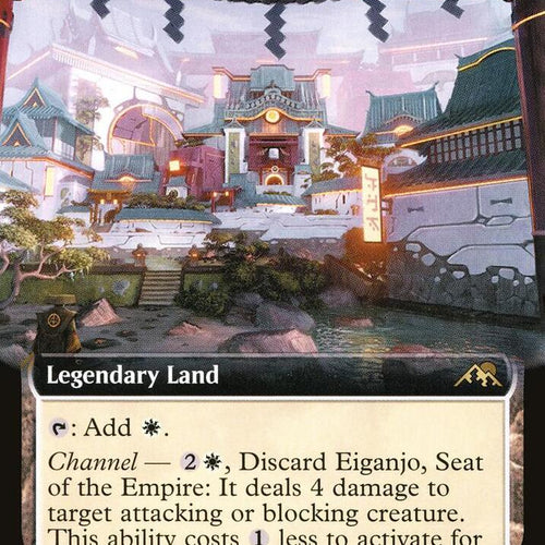 CardboardCrack - Eiganjo, Seat of the Empire (Extended Art) - Kamigawa: Neon Dynasty (NEO)