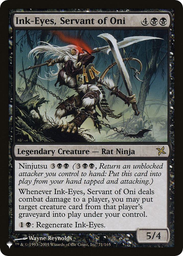 CardboardCrack - Ink-Eyes, Servant of Oni - The List Reprints (LIST)