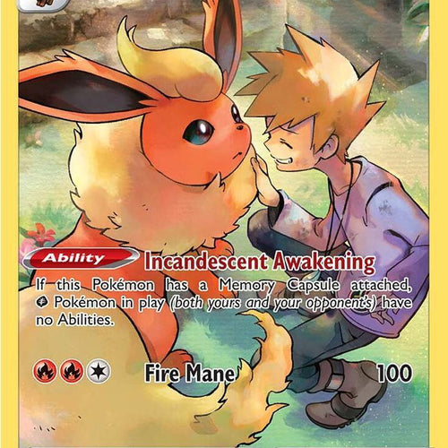 CardboardCrack - Flareon - SWSH09: Brilliant Stars Trainer Gallery (SWSH09:TG)