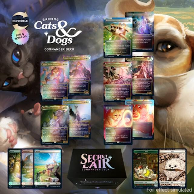 CardboardCrack - Secret Lair Commander Deck: Raining Cats and Dogs - Secret Lair Drop Series (SLD)
