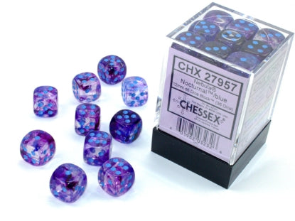 CardboardCrack - Chessex D6 Dice 12mm (36 Dice) (Various Colors)