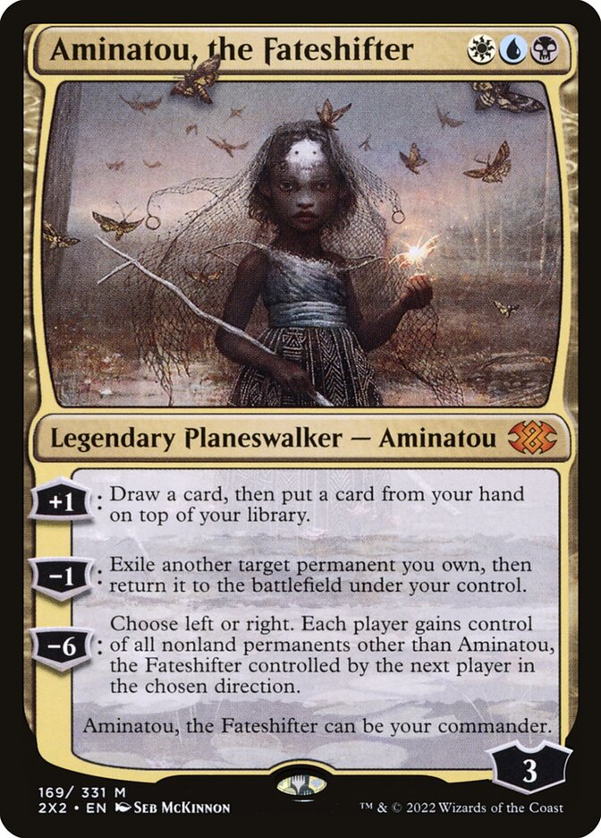 CardboardCrack - Aminatou, the Fateshifter - Double Masters 2022 (2X2)