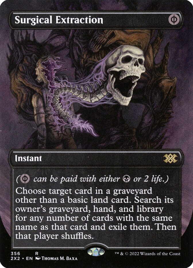 CardboardCrack - Surgical Extraction (Borderless) - Double Masters 2022 (2X2)