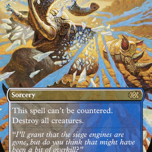 CardboardCrack - Supreme Verdict (Borderless) - Double Masters 2022 (2X2) - FOIL