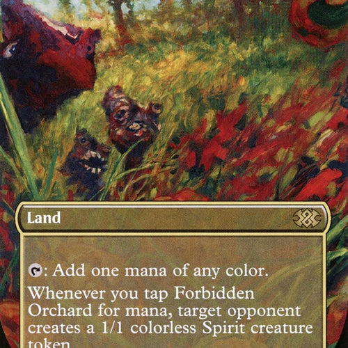 CardboardCrack - Forbidden Orchard (Borderless) - Double Masters 2022 (2X2) - FOIL