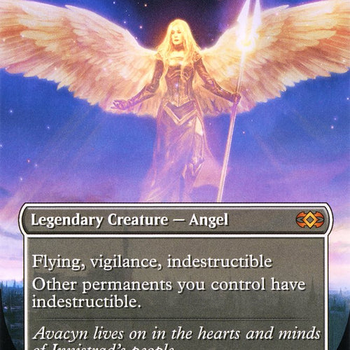CardboardCrack - Avacyn, Angel of Hope (Borderless) - Double Masters (2XM)