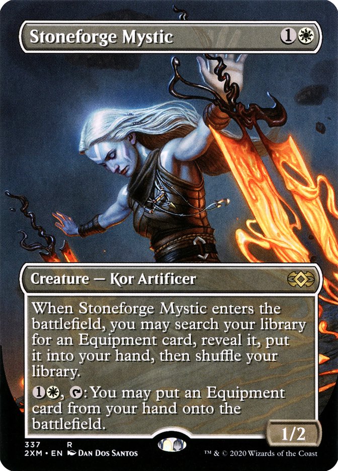 CardboardCrack - Stoneforge Mystic (Borderless) - Double Masters (2XM)