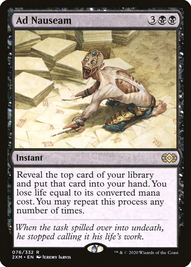 CardboardCrack - Ad Nauseam - Double Masters (2XM)