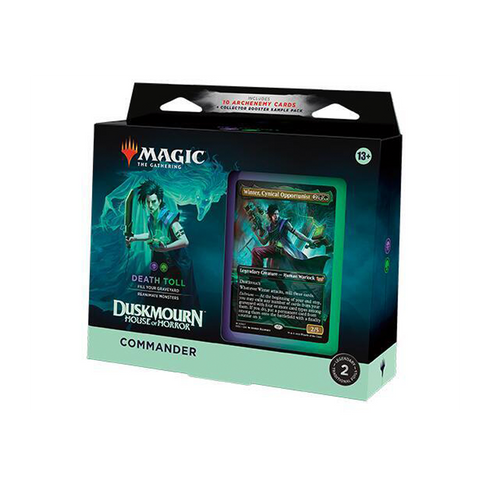 CardboardCrack - MTG Duskmourn Commander Deck - Death Toll