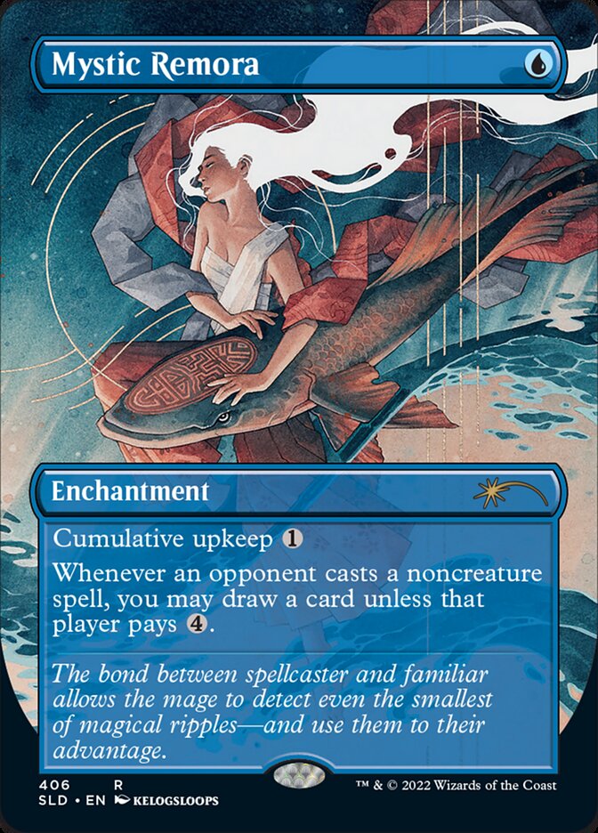 CardboardCrack - Mystic Remora (Borderless) - Secret Lair Drop Series (SLD) -  FOIL