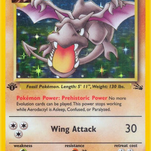 CardboardCrack - Aerodactyl (1) - Fossil (FO) 1st Edition
