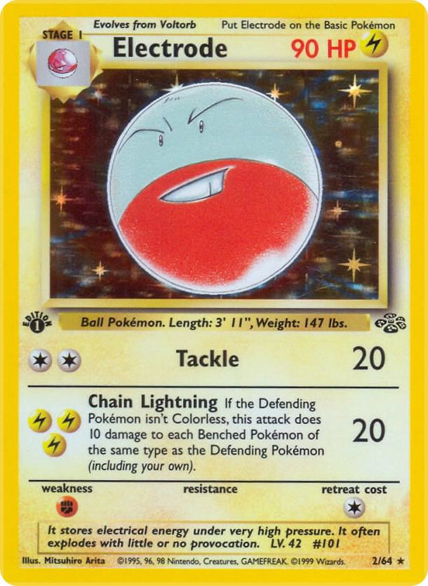 CardboardCrack - Electrode (2) - Jungle (JU) 1st Edition