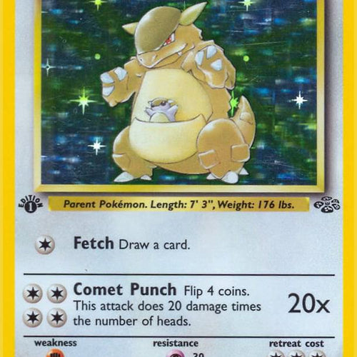 CardboardCrack - Kangaskhan (5) - Jungle (JU) 1st Edition