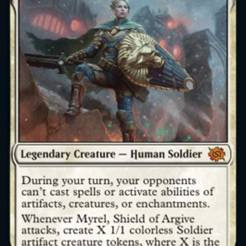 CardboardCrack - Myrel, Shield of Argive - The Brothers' War (BRO) - FOIL