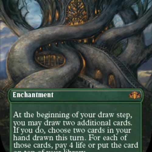 CardboardCrack - Sylvan Library (Borderless) - Dominaria Remastered (DMR)