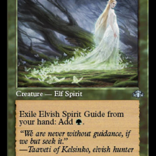 CardboardCrack - Elvish Spirit Guide (Retro Frame) - Dominaria Remastered (DMR) - FOIL